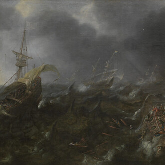 Andries van Eertvelt, The nattle of Lepanto, 1623. Courtesy of Museum of Fine Arts Ghent