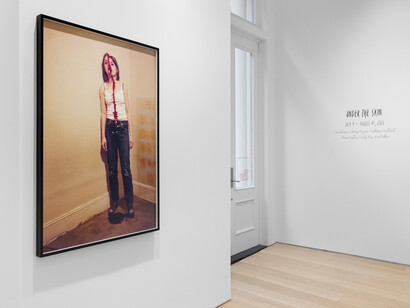 Various artists, Under the skin, exhibition view. Courtesy of Asya Geisberg Gallery