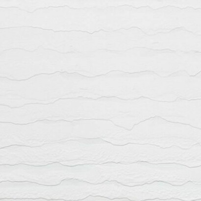 Miquel Barceló, Houlographie, 2012, White titanium pigment and polyvinyl acetate on linen, 48 1/4 x 69 3/4 inches (122.5 x 177 cm), Courtesy Acquavella Galleries, Art © Miquel Barceló, 2012. Photo © André Morin, 2013