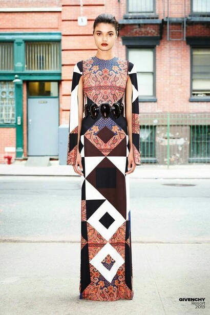 Original dress. Givenchy collection