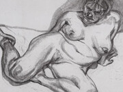 Lucian Freud and Frank Auerbach. Courtesy of Museum Städel