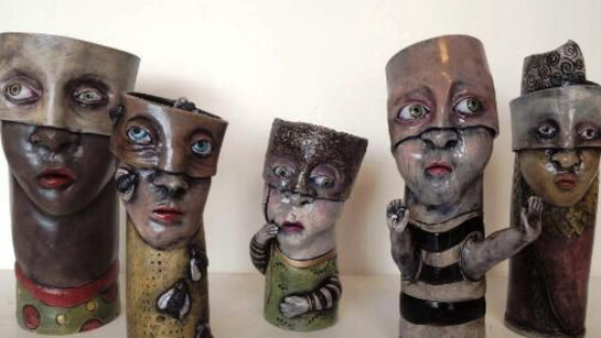 Personalities in Clay. Courtesy of NOMA
