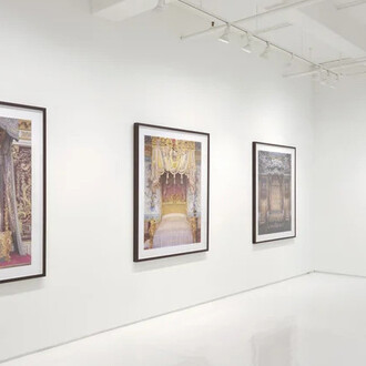 David Leventi, Perchance to dream: royal and noble bedchambers, exhibition view. Courtesy of Rick Wester Fine Art