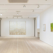 Kerttu Saali, Lightbeams and a blizzard, exhibition view. Courtesy of Galerie Forsblom