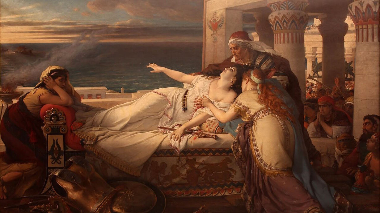 Didón, hija del rey de Tiro, se ve obligada a escapar de su patria tras la muerte de su padre