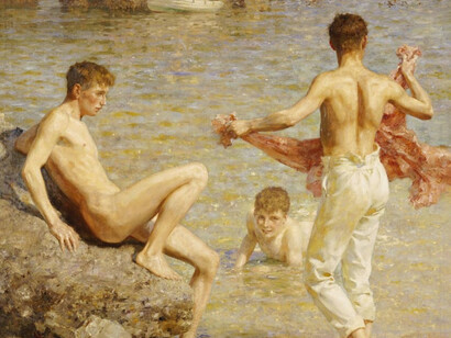 Henry Scott Tuke, Sunbathers, 1927