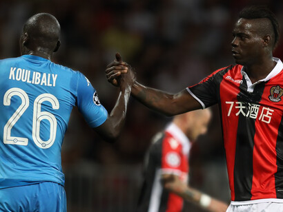 Kalidou Koulibaly e Mario Balotelli