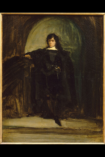 Eugène Delacroix (French, Charenton-Saint-Maurice 1798–1863 Paris), Date:ca. 1821-24
Medium:Oil on canvas, Dimensions:16 1/8 × 12 11/16 in. (40.9 × 32.3 cm), Classification:Paintings. Musée du Louvre, Paris, Département des Peintures, on deposit at the Musée National Eugène-Delacroix
