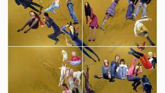 Yu Hong (b. 1966, Beijing), Questions for Heaven, 2010, Acrylic on canvas, 196 7/8 x 236 1/4 inches