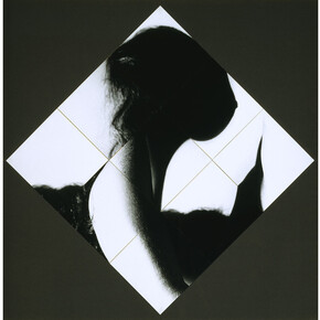 Robert Heinecken. Breast/Bomb #5. 1967. Gelatin silver prints, cut and reassembled, 38 1/2 × 38 1/4" (97.8 × 97.2 cm). Denver Art Museum. Funds from 1992 Alliance for Contemporary Art Auction. © 2013 The Robert Heinecken Trust