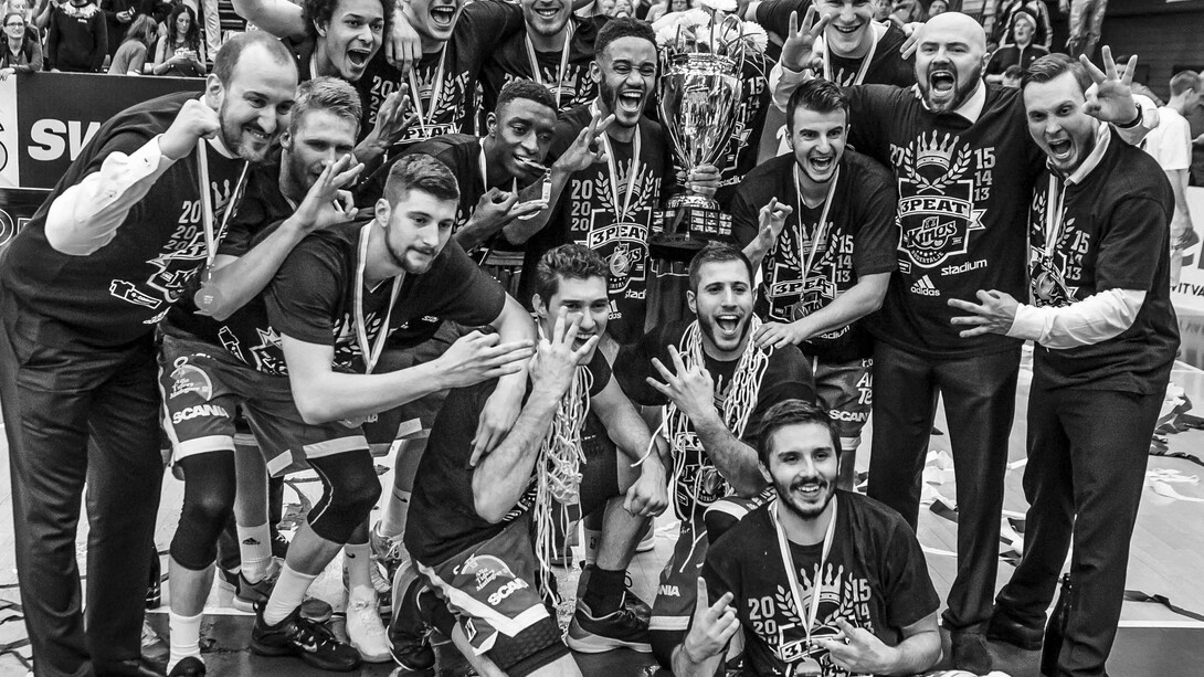 Södertälje Kings is the winner for the third time in a row. Photo by David Nilsson Hamne