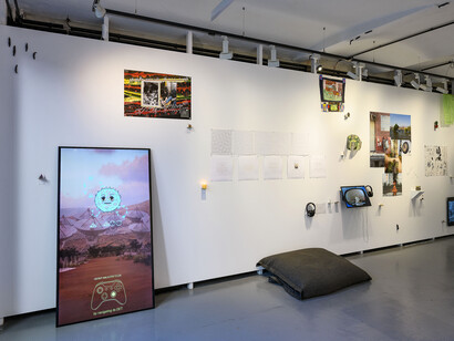 The institute of queer ecology, I wish we had more time, ausstellungsansicht. Mit freundlicher genehmigung des Kunst Haus Wien