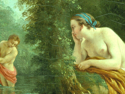Eco y Narciso, Louis-Jean-François Lagrenée