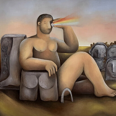 Carlos Rodriguez, Prism (Turning light in rainbows) (detail), 2025. Courtesy of Hashimoto Contemporary