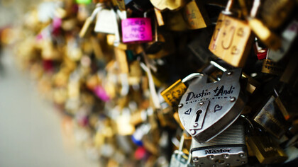 Love Lock, Paris, France -Dustin Gaffke