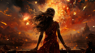 She believed she was the heat, and as the heat, she felt everything ancient about it, and the primal knowledge that came with it