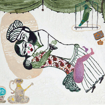 Farshid Shafiey, Untitled, 2024. Courtesy of Leila Heller Gallery