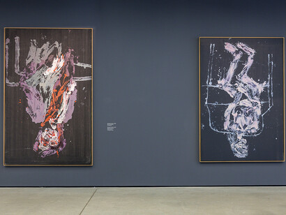 Baselitz now, exhibition view. Courtesy of Museum der Moderne