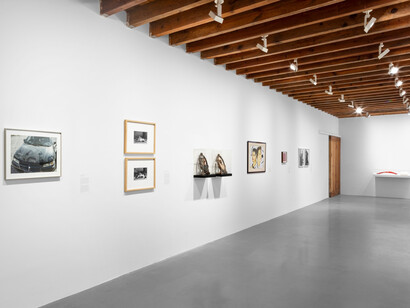 Varios artistas, Un inventario insólito. Diálogos con el surrealismo, vista de exhibición. Cortesía de kurimanzutto 