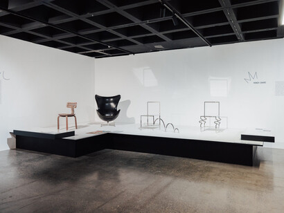 Design and comics: living in a box, exhibition view. Courtesy of the Design Museum