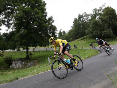 Un momento della 19ma tappa