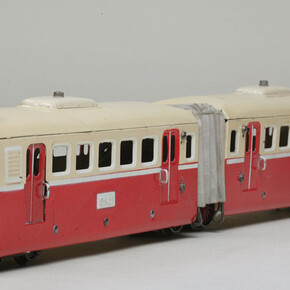 Toy / model trains. Courtesy of Musée du Jouet