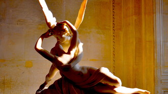 Antonio Canova: «Psique reanimada por el beso del Amor»