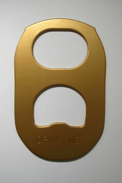 Alice Hope, Untitled, 2014, Die cut, anodized and engraved aluminum, 24 x 15 in; 60.9 x 38.1 cm