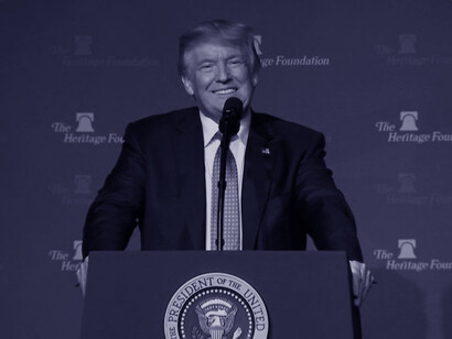 Donald Trump at the Heritage Foundation