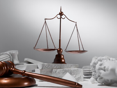 A scale representing justice