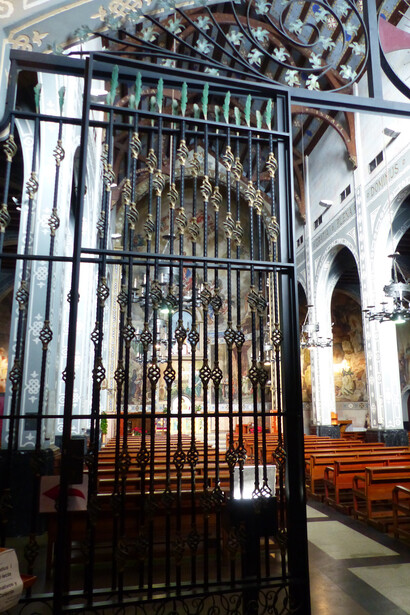 Interior de la Iglesia de Castelldefels