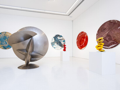 Thomas Schönauer, A nova complexidade do mundo, vista da exposição. Cortesia da DAN Galeria