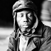 Santu Mofokeng, Ishmael: Eyes Wide Shut – Motouleng Cave, Clarens – Magic and Disease – Ishmael. Courtesy carlier | gebauer