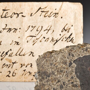 Meteorites. Courtesy of Museum für Naturkunde