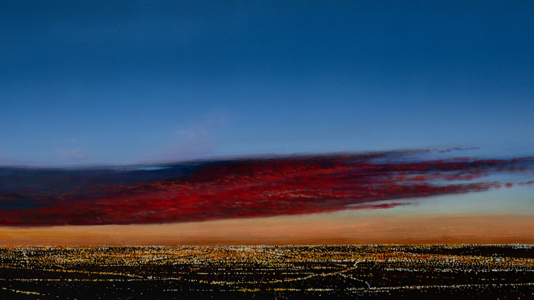 Michael Gregory, Blush (detail). Courtesy of Berggruen Gallery 