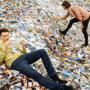 Erik Kessels, Exhibition view. Courtesy of NRW-Forum Düsseldorf