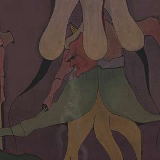 Jorge Camacho, The scissors, 1973. Courtesy of François Ghebaly