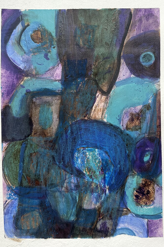 Tula Kandil, Quiet gathering I, 2025. Courtesy of Tula Kandil