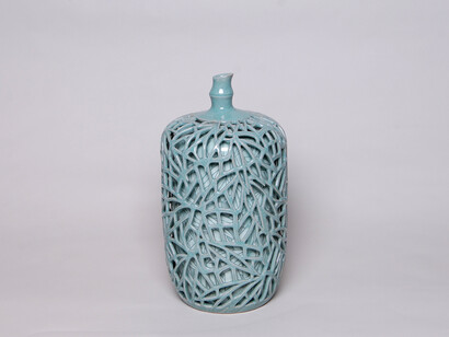Kim Se-Yong, Celadon Pottery Exhibition, 2024. Courtesy of Kate Oh Gallery