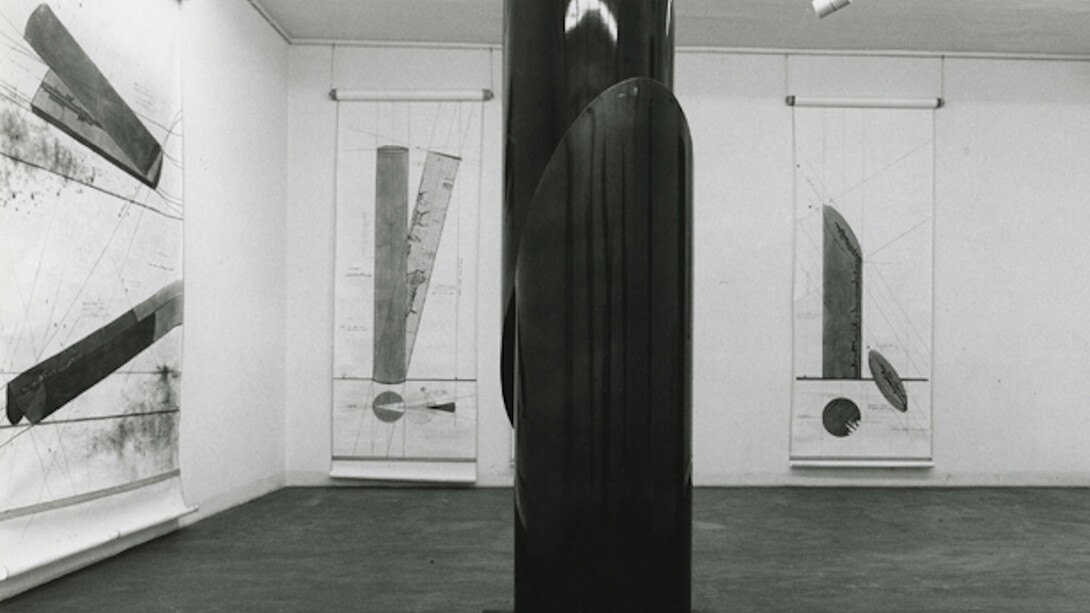 Arnaldo Pomodoro, A Hundredth of a Second, Exhibition view. Courtesy of Fondazione Marconi