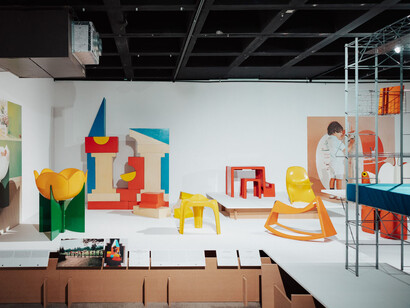Designing childhood. Une histoire du design pour enfant, vue de l'exposition. Avec l'aimable autorisation du Design Museum
