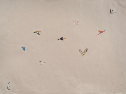 Buck, Jethro I wish i could fly. Courtesy of Crane Kalman Gallery
