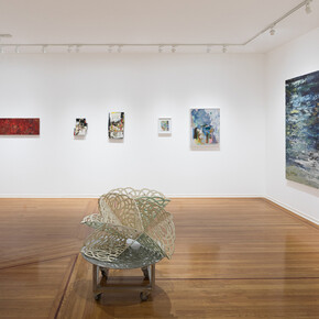 Various artists, Contemporary women of abstraction, exhibition view. Courtesy of Paul Thiebaud Gallery