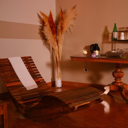 La spa del Grand Hotel Telese, in provincia di Benevento, Campania, Italia