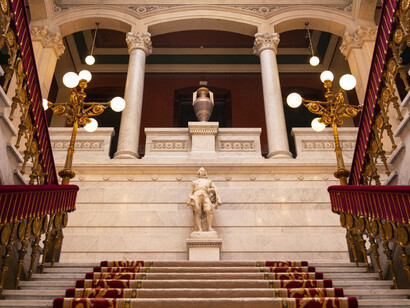 Interior del edificio de la Real Academia Española, Madrid