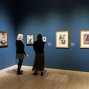 Matisse's femme au chapeau: a modern scandal, exhibition view. Courtesy of San Francisco Museum of Modern Art