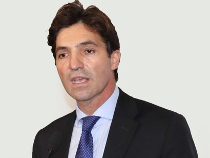 Francesco Acquaroli, presidente della giunta regionale delle Marche dallo scorso autunno
