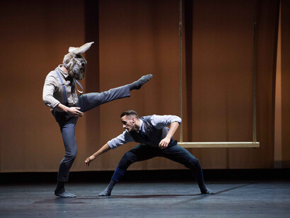 Life (Rabbit) Ballet Boyz. Foto di Tristam Kenton