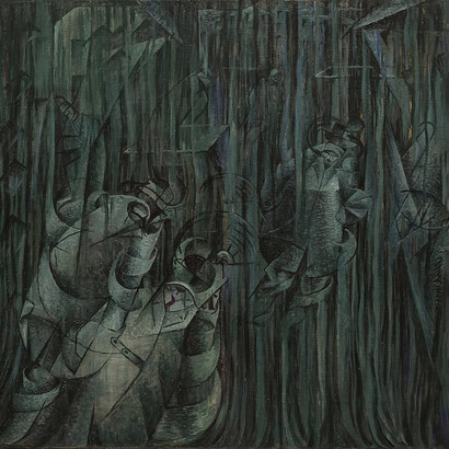 Umberto Boccioni, States of Mind III: Those Who Stay (1911)