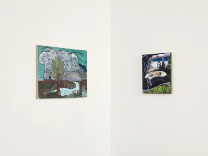 Various artists, Field trip: a landscape show, exhibition view. Courtesy of smoke the moon